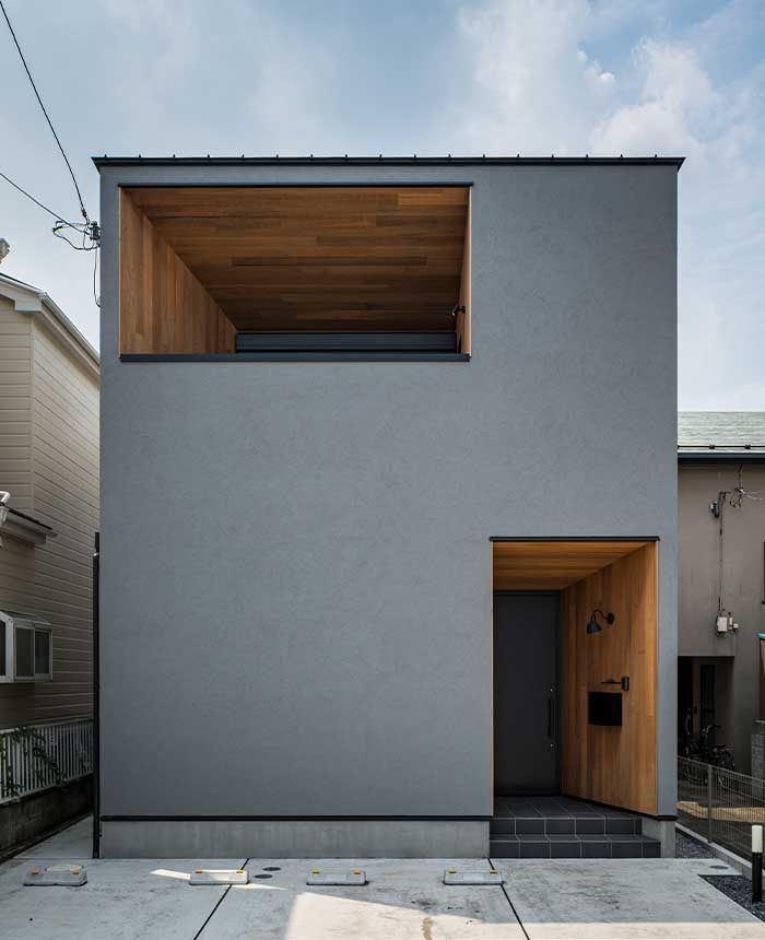 ひかりの通る家|外観画像