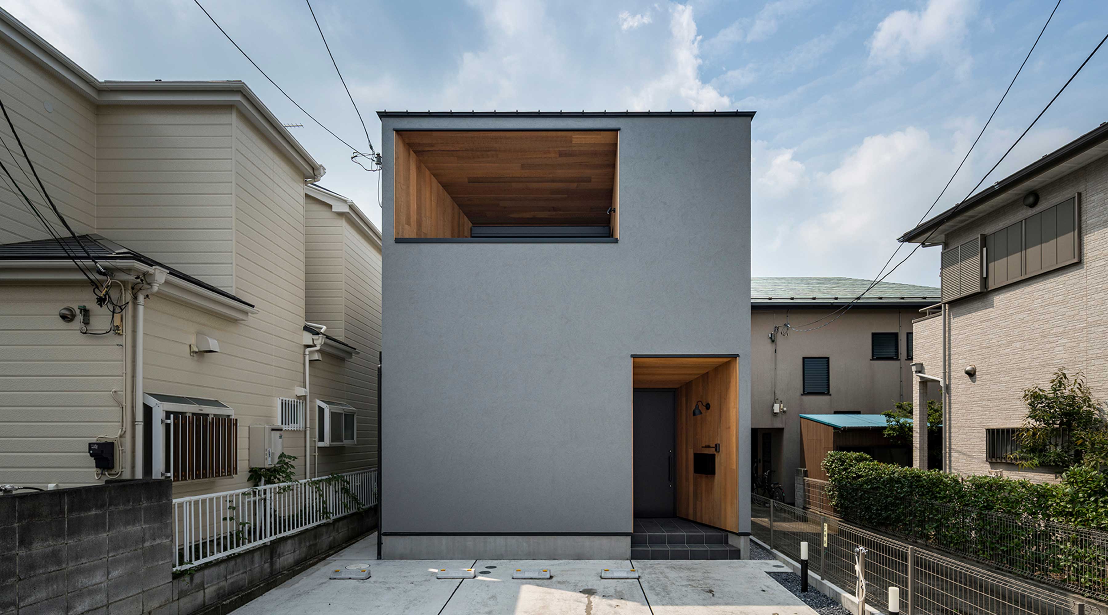 ひかりの通る家|外観画像